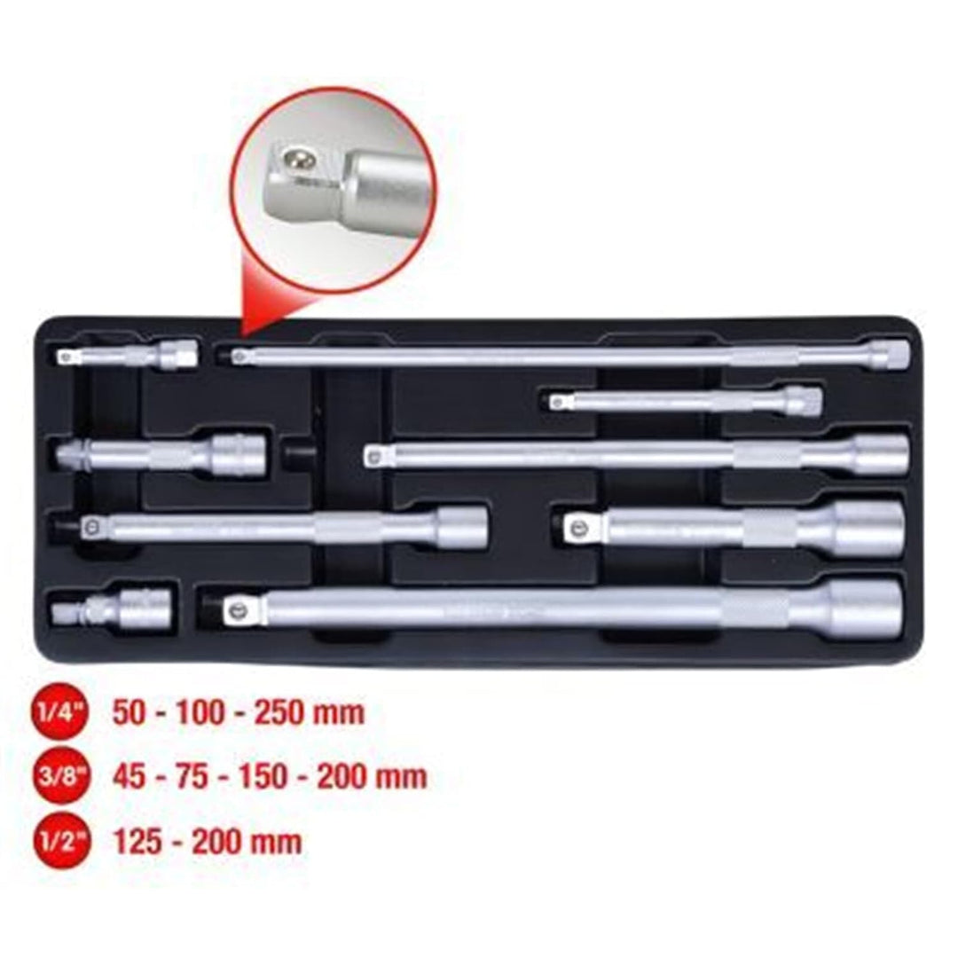 KS Tools 911.0009 Schwenkbare Verlängerung Set, 9