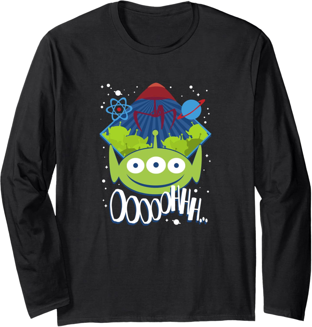 Disney Pixar Toy Story Aliens Cartoon Style Langarmshirt