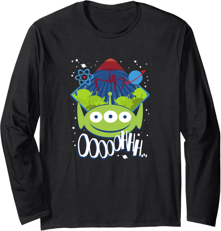Disney Pixar Toy Story Aliens Cartoon Style Langarmshirt