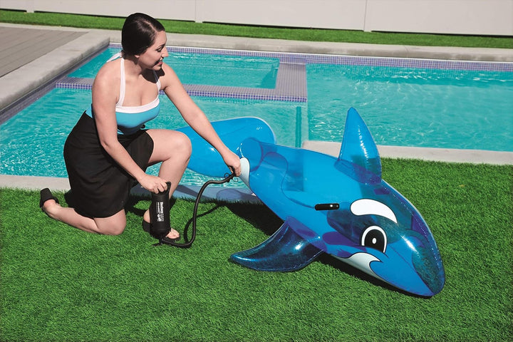 Bestway Schwimmtier Baby Wal, ab 3 Jahren, 157 x 94 cm, blau, Blau