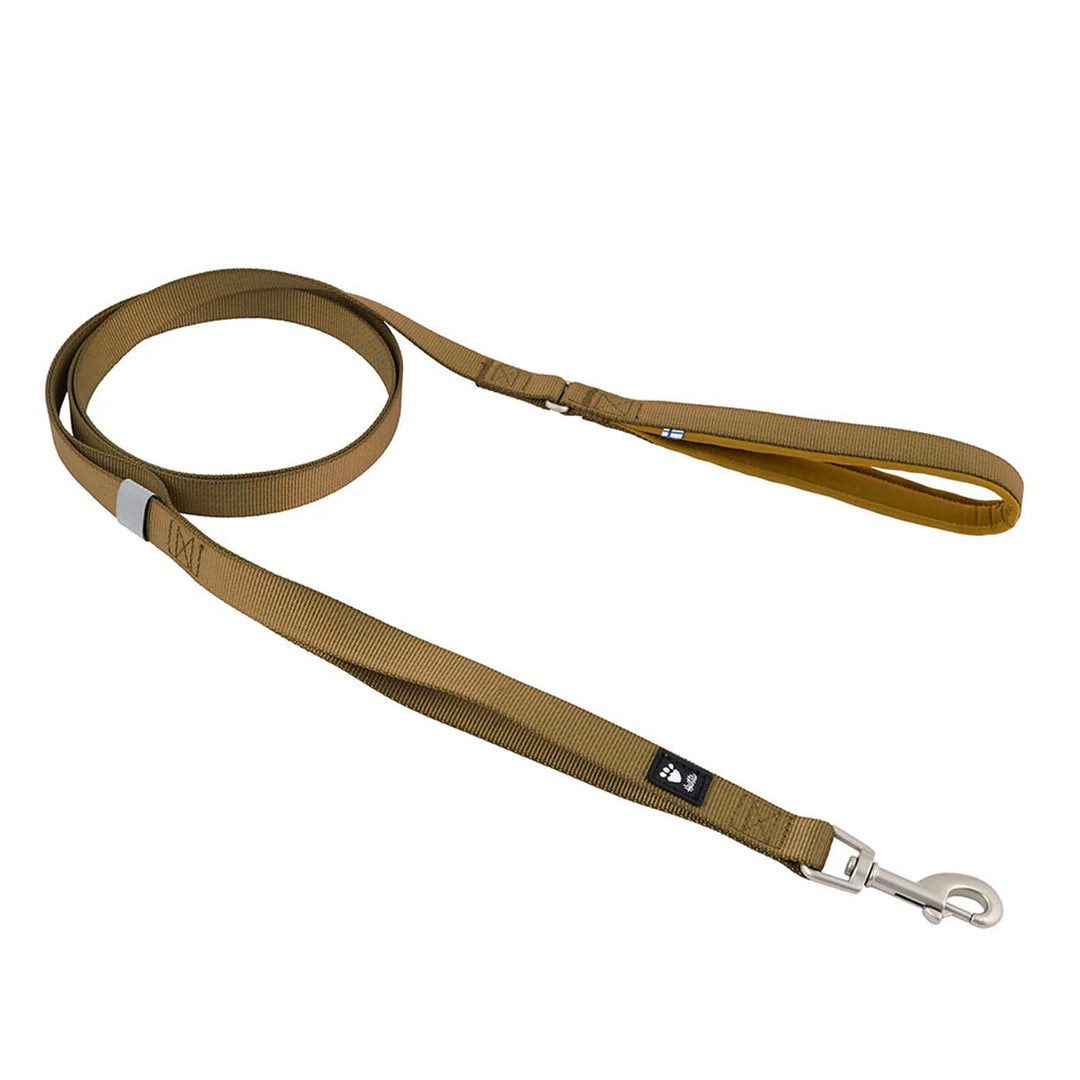Hurtta Weekend Warrior Standard Leine (Desert, Braun, 180cm*20mm) desert, Braun 180cm*20mm, desert,