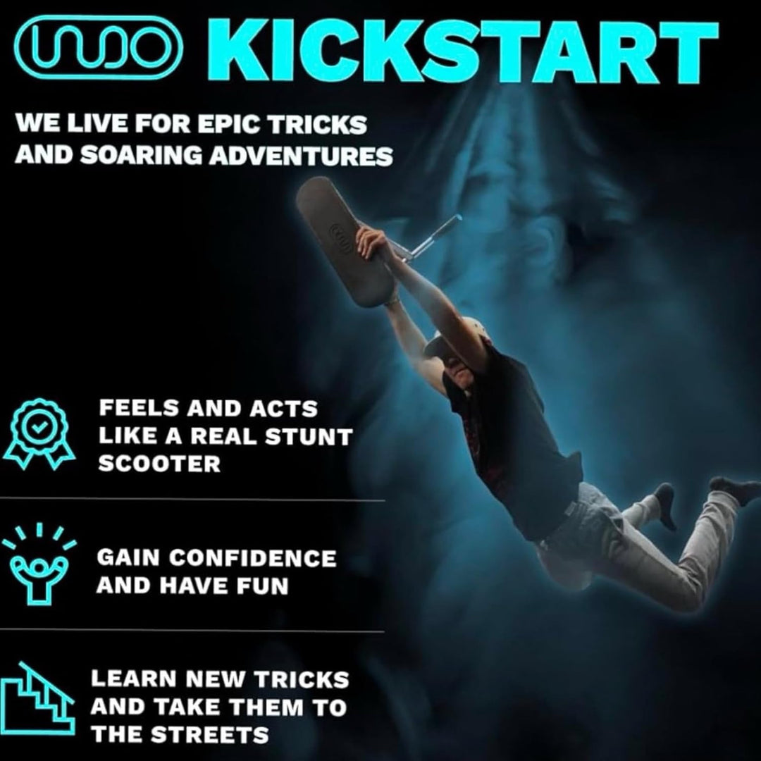 Indo 2.0 Trampolin Stunt-Scooter I Trick Roller I Verschiedene Höhen I Indoor & Outdoor I Trick I Tr