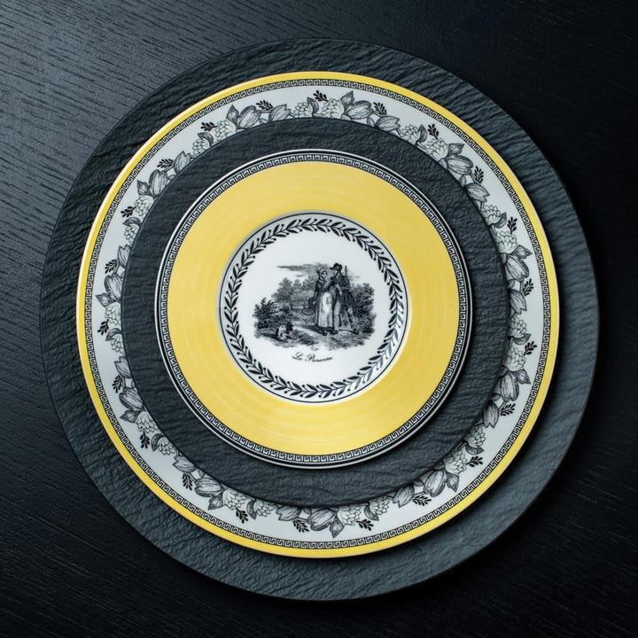 Villeroy und Boch Audun Chasse Brotteller, Premium Porzellan, 16 cm 16 cm Landhaus & Rustikal, 16 cm