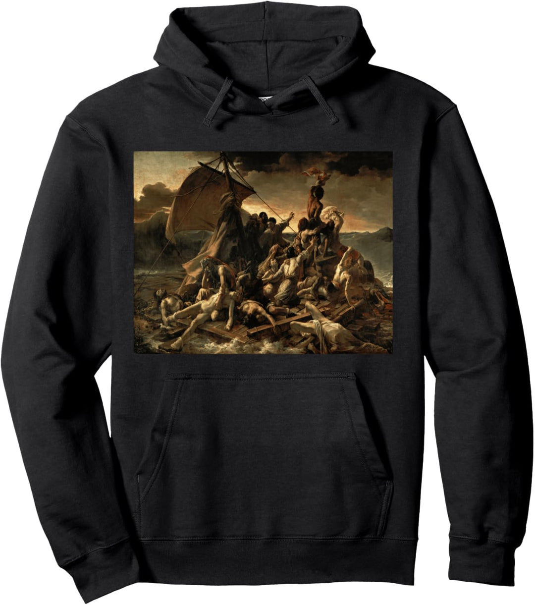 Jean Louis Theodore Gericaults Das Floss der Medusa Pullover Hoodie