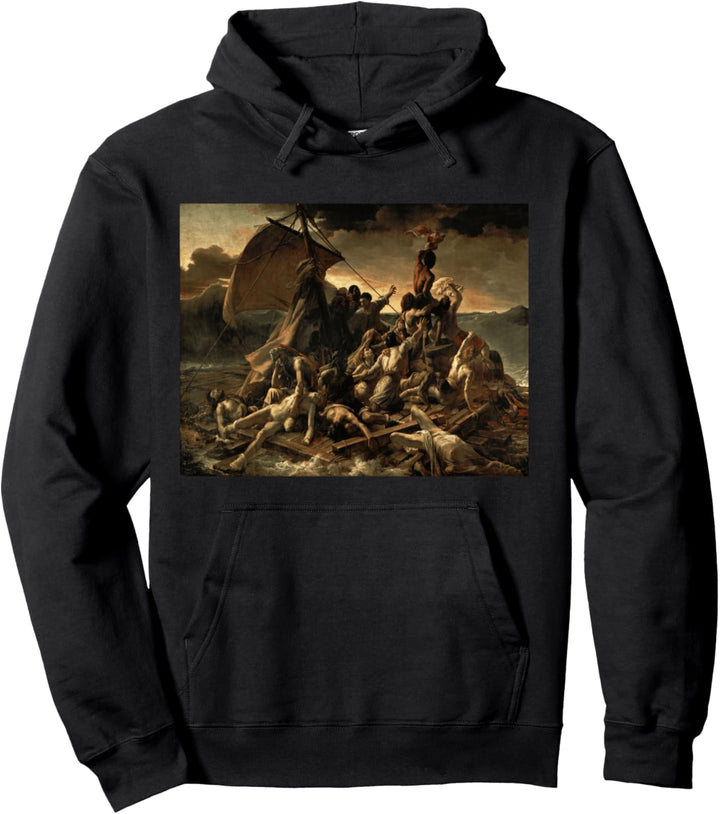 Jean Louis Theodore Gericaults Das Floss der Medusa Pullover Hoodie