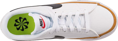 NIKE Damen Court Legacy Next Nature Sneaker 38 EU White Black Desert Ochre Team Orange, 38 EU White