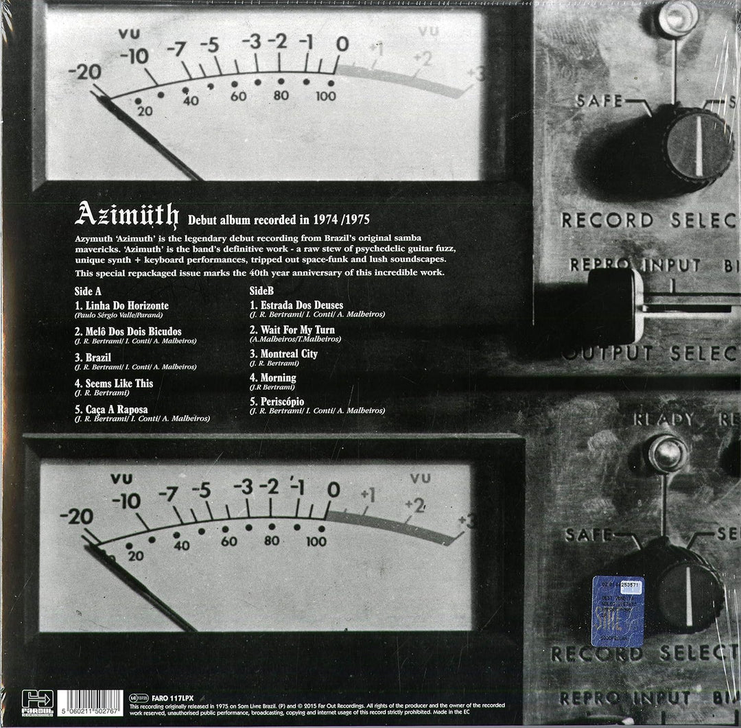 Azimüth, Vinyl