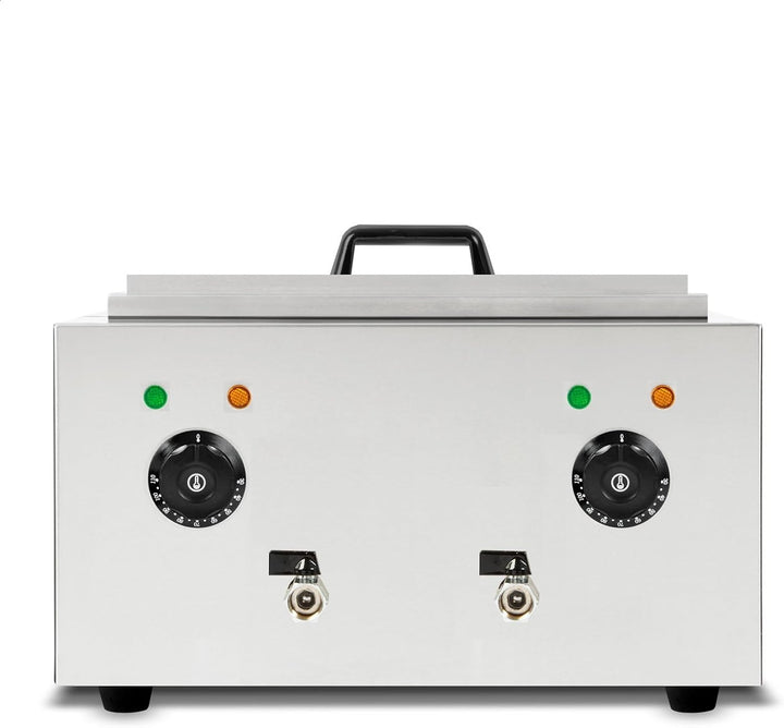 VERTES Gastro Nudelkocher Pastakocher Teigwarenkocher aus Edelstahl, Elektrisch, 2x 1700 Watt, 2 sep