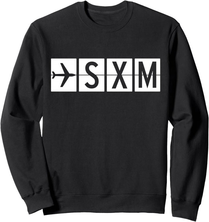 SXM St. Martin / Maarten Flughafen Sweatshirt