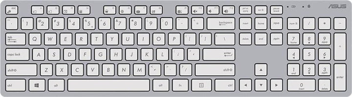 ASUS W5000 Wireless Keyboard+Maus Set Copilot DE Layout weiss