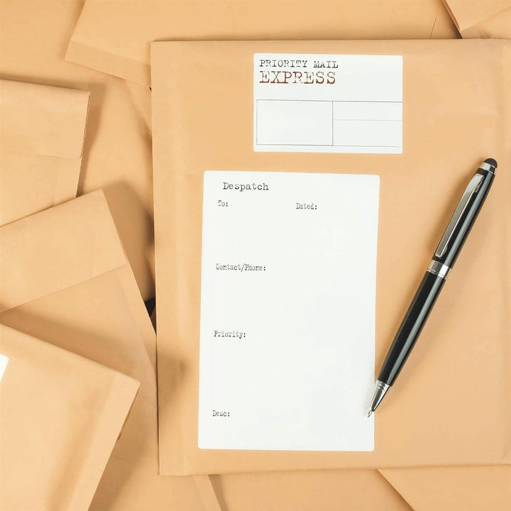 Printation Versandetiketten 103 x 199 mm weiss DHL, DPD, GLS, UPS - 1500 103x199 Thermo Versand Etik