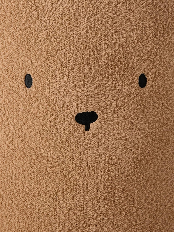 VERTBAUDET Kinderzimmer XL Aufbewahrungskorb BÄR, Teddyfleece braun