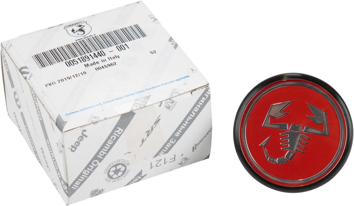 Original Fiat Radnabendeckel Skorpion Abarth 500 ab 2008 51891440