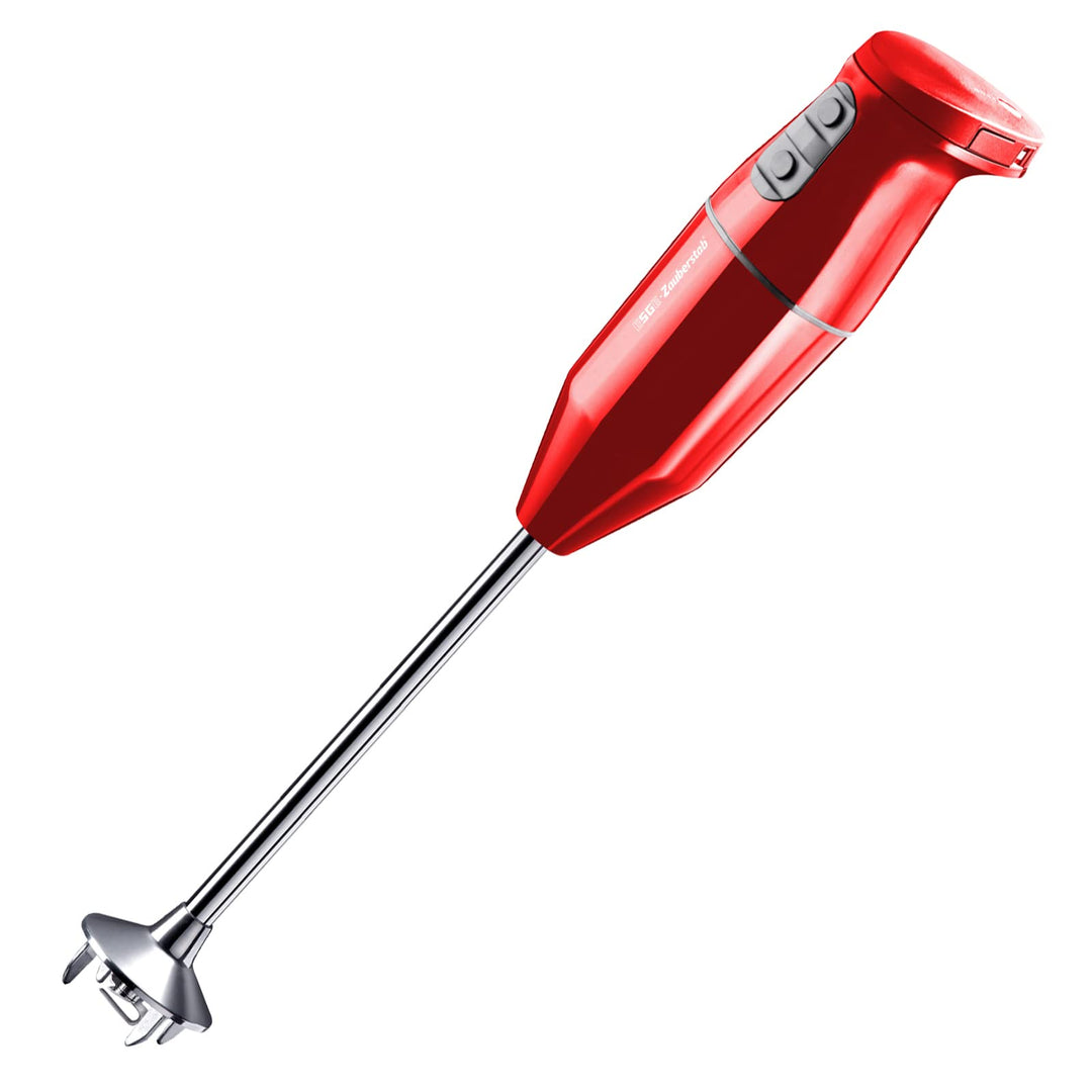 ESGE Zauberstab Pro, Li-Ion Akku Stabmixer, Kabellos, bis 15.500 U/min, Eintauchtiefe bis 29 cm (Red
