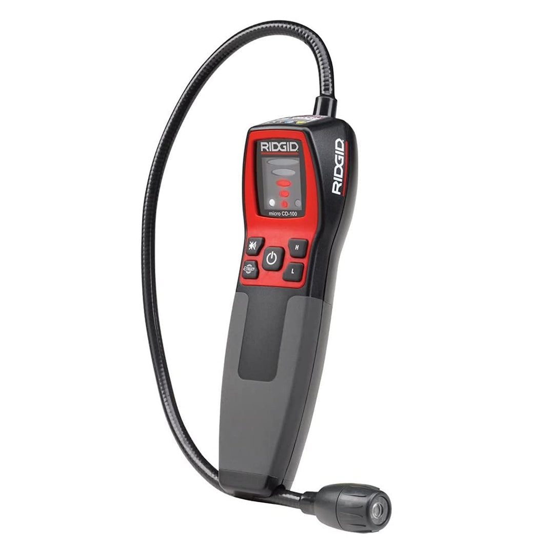 RIDGID 36163 micro CD-100 Gaslecksuchgerät, Gaslecksuchgerät für brennbare Gase, 0 bis 6400 ppm (Met
