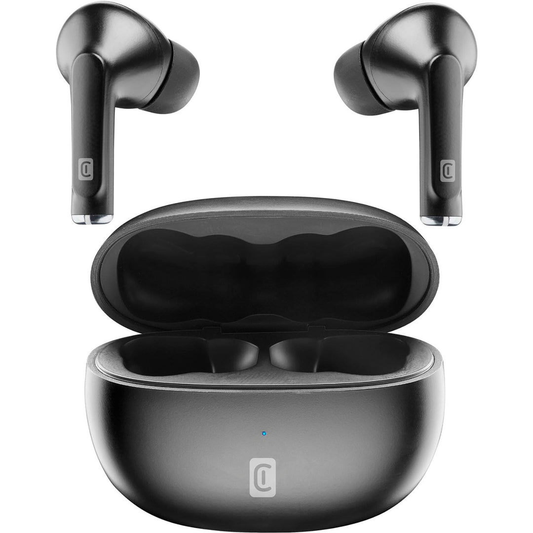 cellularline | Flick | Bluetooth 5.0 HiFi -Stereo - Kopfhörer mit Ladekoffer - Gesamtautonomie von 2