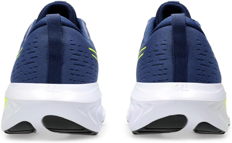 ASICS Herren Gel-Excite 10Sneaker 40 EU Blue Expanse Safety Yellow, 40 EU Blue Expanse Safety Yellow