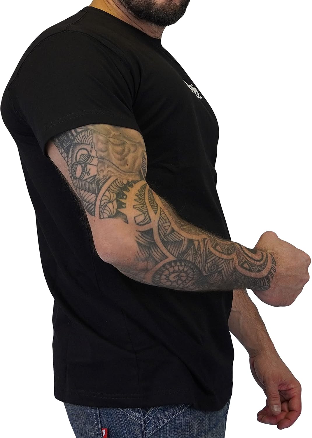 Brachial Premium Herren T-Shirt Middle Regular-Fit - für Freizeit Bodybuilding Workout Gym Kraftspor