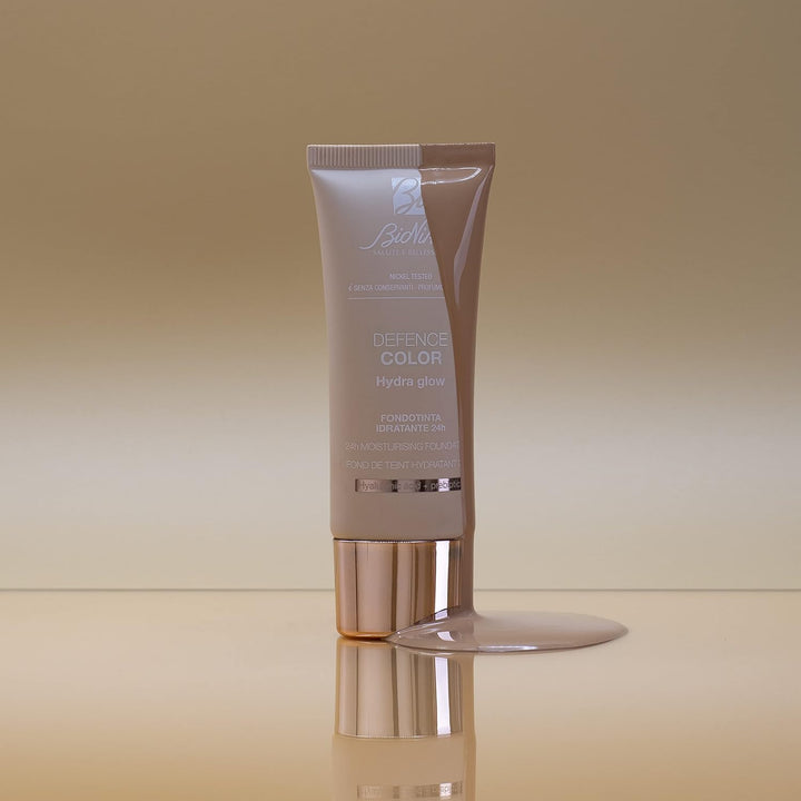 BioNike Defence Color - Hydra Glow Fondotinta Idratante 24H SPF15 N. 106, 30ml