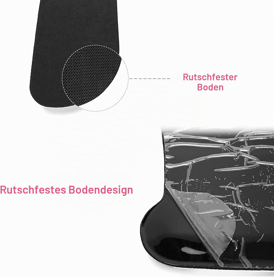 MOSISO Handgelenkstütze für Mauspad&amp;Tastatur Set,Leopard Grain Ergonomisches Mauspad&amp;Rutschfester Un