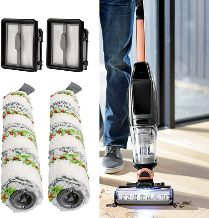 Home Times Bürstenwalze für Bissell CrossWave X7 Pet Pro 2955N,3479N Multi-Surface All in One Nass-T