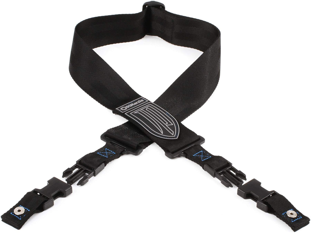 DIMARZIO dd2200jpbkbl-tracolla für Gitarre, Schwarz/Blau