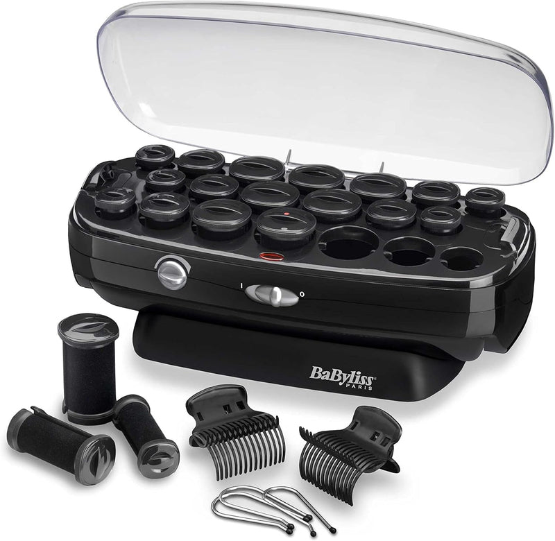 BaByliss Thermo Ceramic Rollers aufheizbare Lockenwickler mit Keramik-Beschichtung und Ionen-Technol