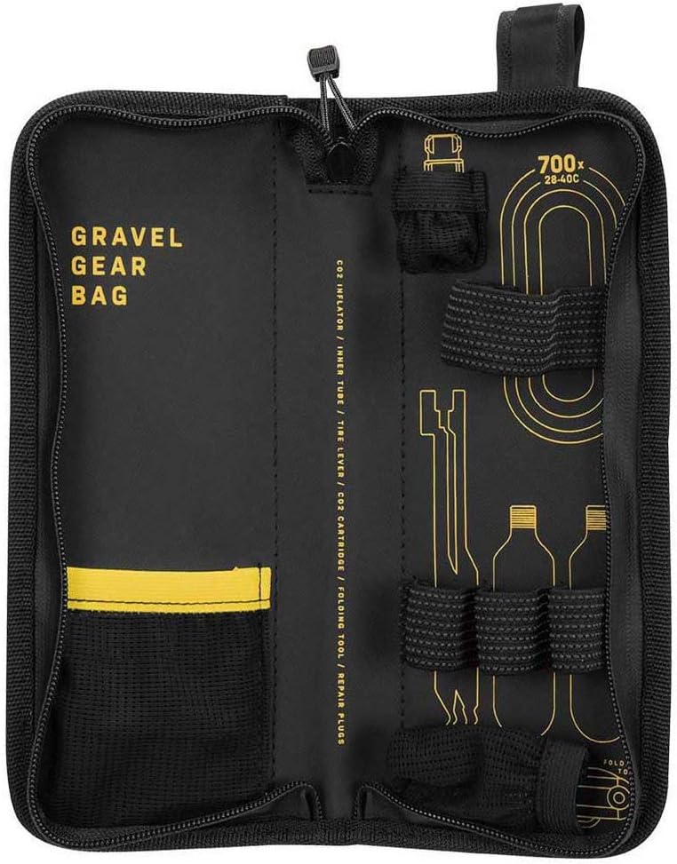 Topeak Unisex – Erwachsene Gear Bag Gravel horizontale Schlauchtasche mit Klettverschluss und Zubehö
