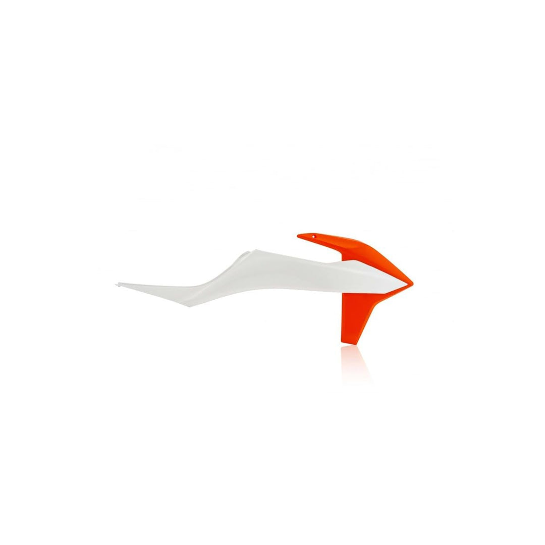 Spoiler Heizkörper KTM SX/SXF 19 weiss/orange