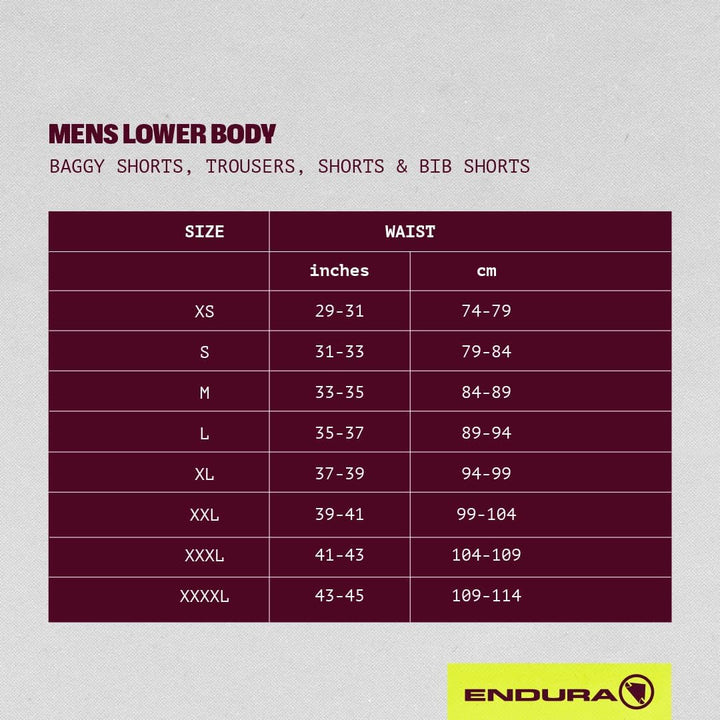 Endura 6-Panel II Shorts für Herren, S
