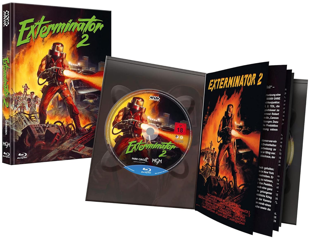 Exterminator 2 [Blu-Ray+DVD] - uncut - limitiertes Mediabook Cover A, Blu-ray