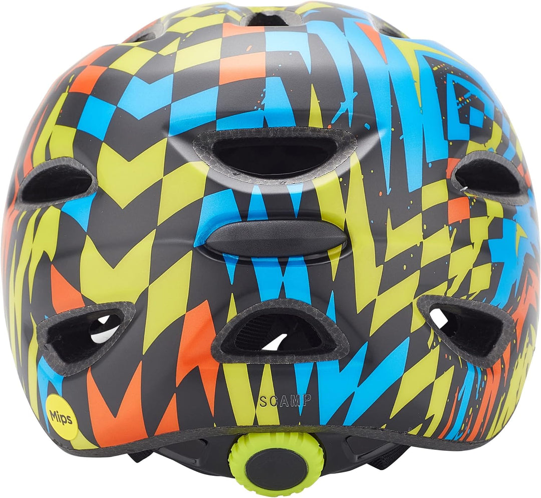 Giro Unisex-Youth Scamp MIPS S Matte Black Check Fade 22, S Matte Black Check Fade 22