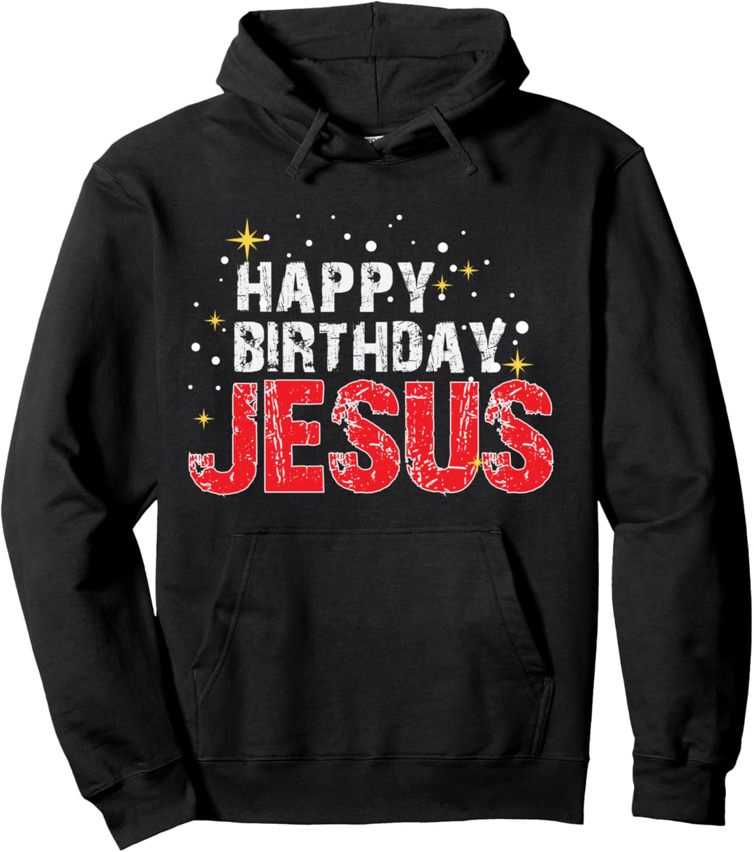 Alles Gute zum Geburtstag Jesus Pullover Hoodie