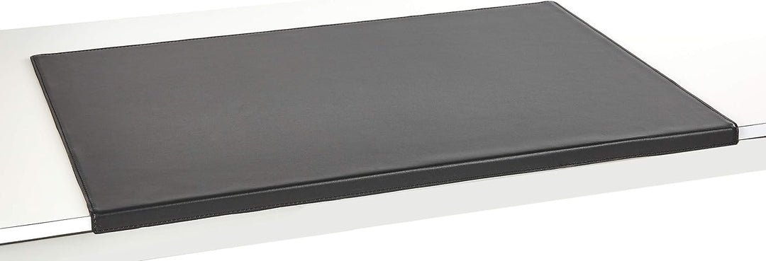 Luxentury Schreibtischunterlage Schreibunterlage Leder Kantenschutz: 90x60 cm Echtleder abgewinkelt