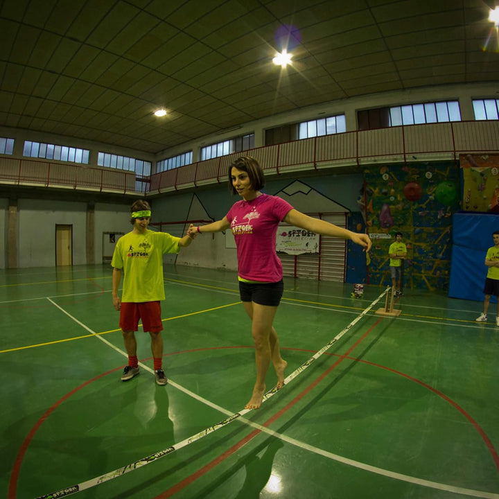 Slackline - Indoor Kit 1.0 - Indoor Kit Platte Wand (2X Einzelplatten) B) 2x Einzelplatten, B) 2x Ei