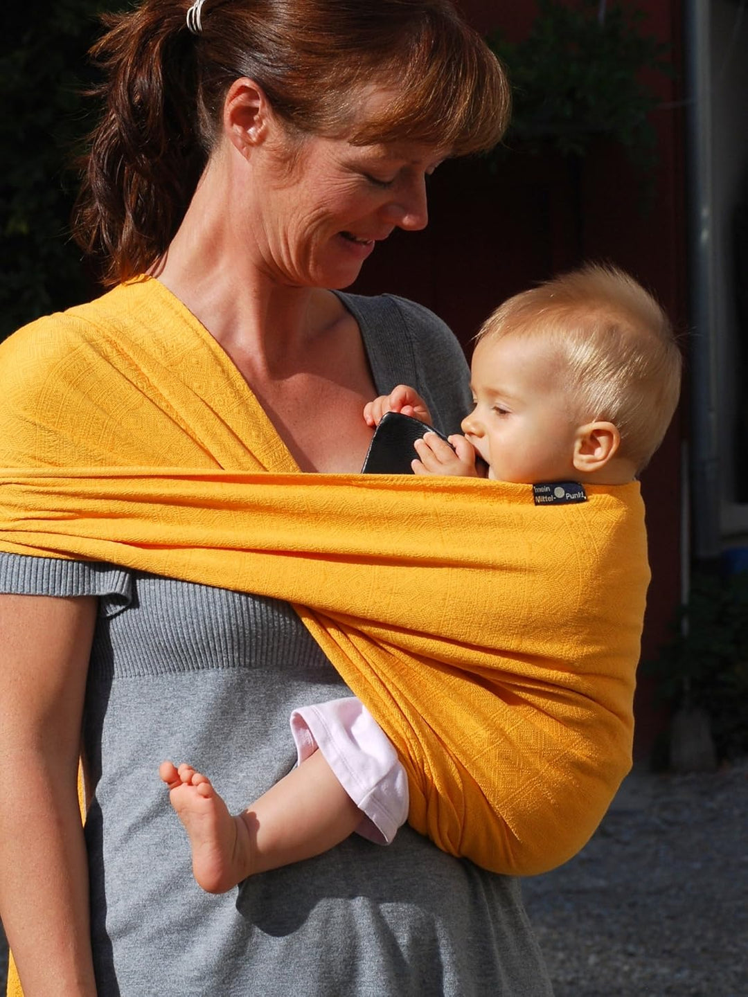 Didymos Babytragetuch, Modell Prima unigelb, Grösse 5 5 (ca. 420cm) unigelb, 5 (ca. 420cm) unigelb