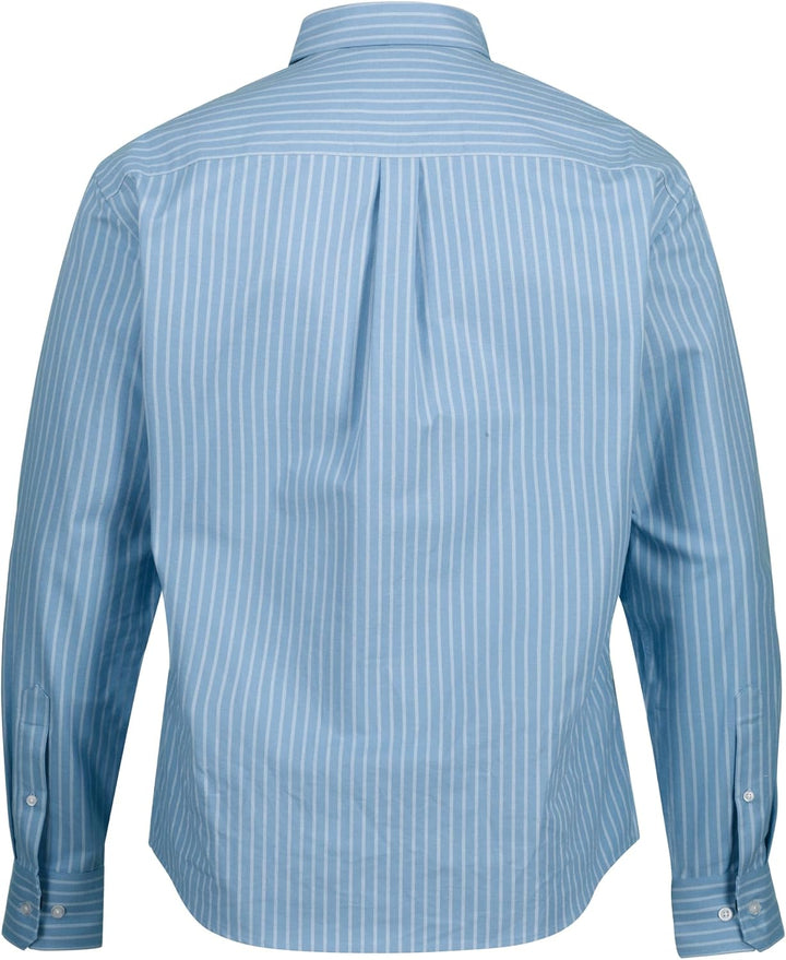 JP 1880 Herren grosse Grössen Übergrössen Menswear L-8XL Oxford-Hemd, Langarm, Buttondown-Kragen, Mo