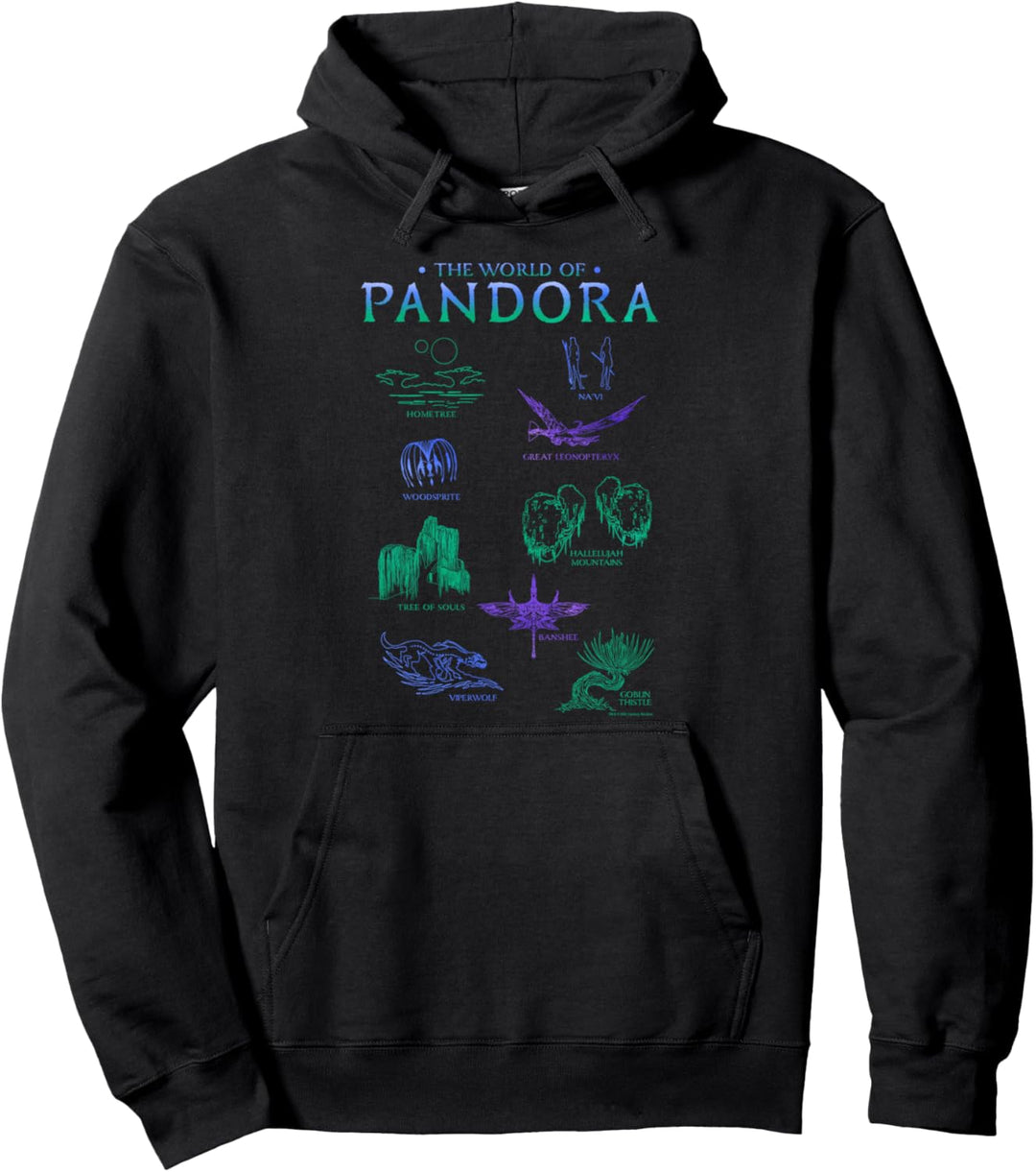 Avatar The World Of Pandora Flora & Fauna Pullover Hoodie