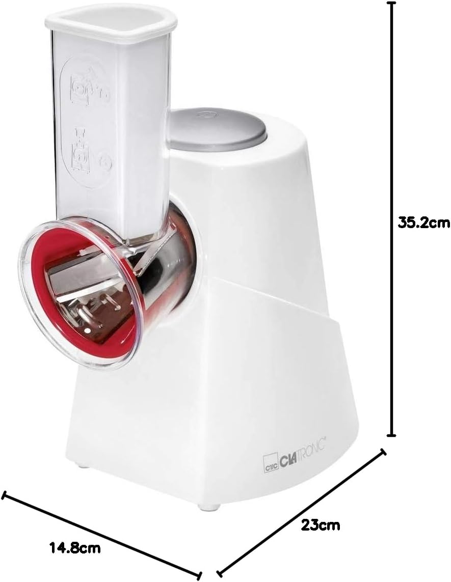 Clatronic ME 3604 Multi Express, hochwertige grosse und wechselbare Trommeleinsätze aus Edelstahl zu