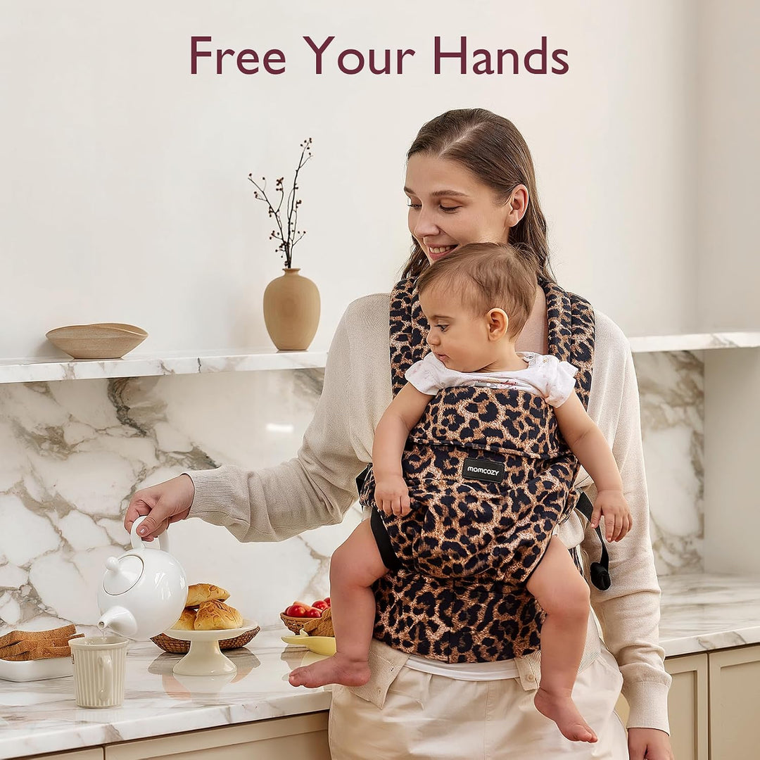 Momcozy Babytrage – Baby Carrier für Kleinkind (3-20 kg) · Ohne Einsätze · Ergonomische M-Trage · X-