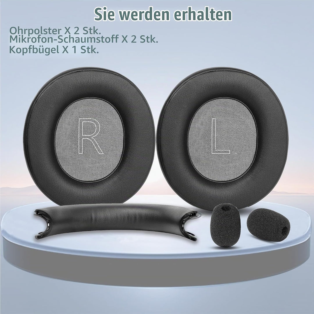 Xbox Stereo Ersatz-Ohrpolster und Kopfbügelbezug Kompatibel mit Microsoft Xbox Wireless Headset Xbox