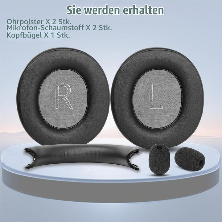 Xbox Stereo Ersatz-Ohrpolster und Kopfbügelbezug Kompatibel mit Microsoft Xbox Wireless Headset Xbox