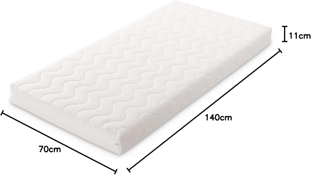 FabiMax Matratze Classic für Kinderbett, 140x70 cm Classic 140x70 cm, Classic 140x70 cm