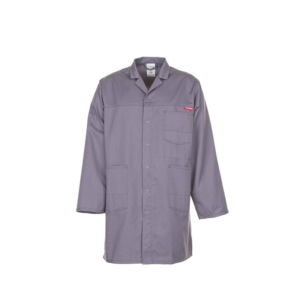Planam Grösse 42 Herren MG 260 Berufsmantel grau Modell 0855 Grau 164, Grau 164