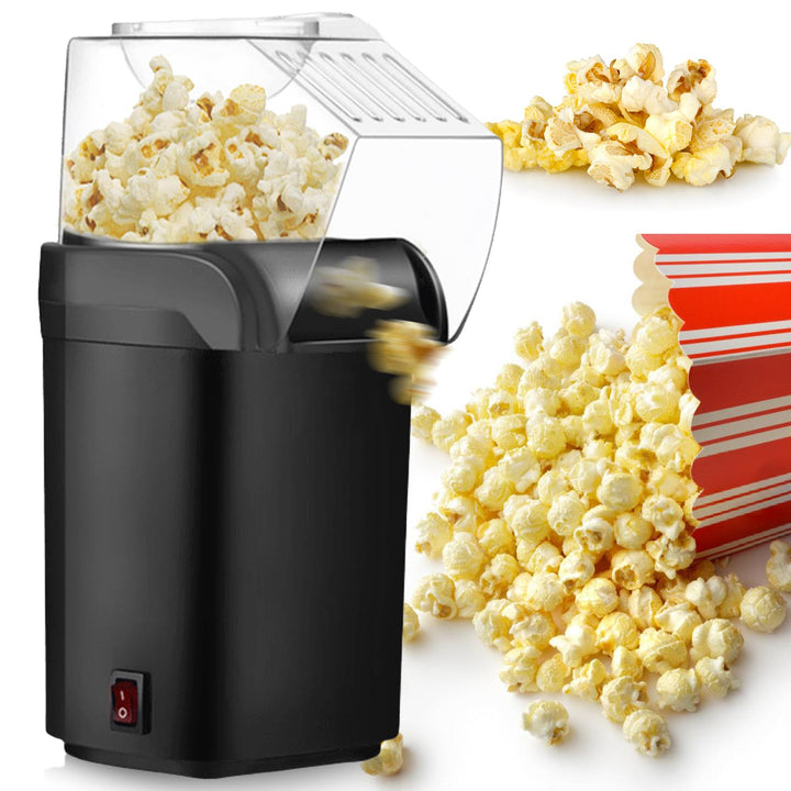 Popcornmaschine 1200w, Heissluft-Popcornmaschine Mit Messbecher Für Zuhause, Schnelles Popcorn in 2