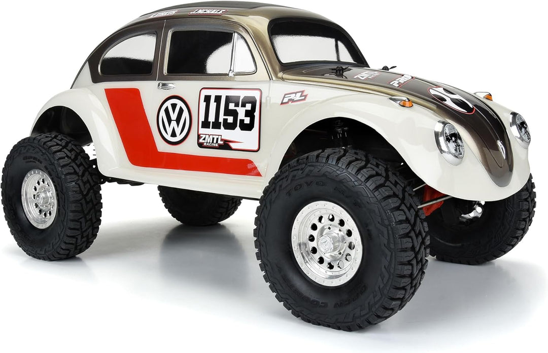 Pro-Line 1/10 Volkswagen Beetle Clear Body 12.3" (313mm) Wheelbase Crawlers