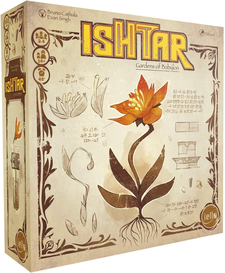 IELLO ISHTAR: Gardens of Babylon Board Game Spiel, Spiel