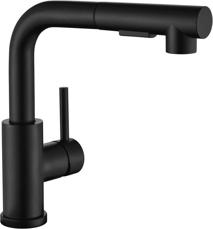 APPASO Wasserhahn Küche, Küchenarmatur mit Brause Ausziehbar für die Küche, Einhebel Ausziehbarer Sp