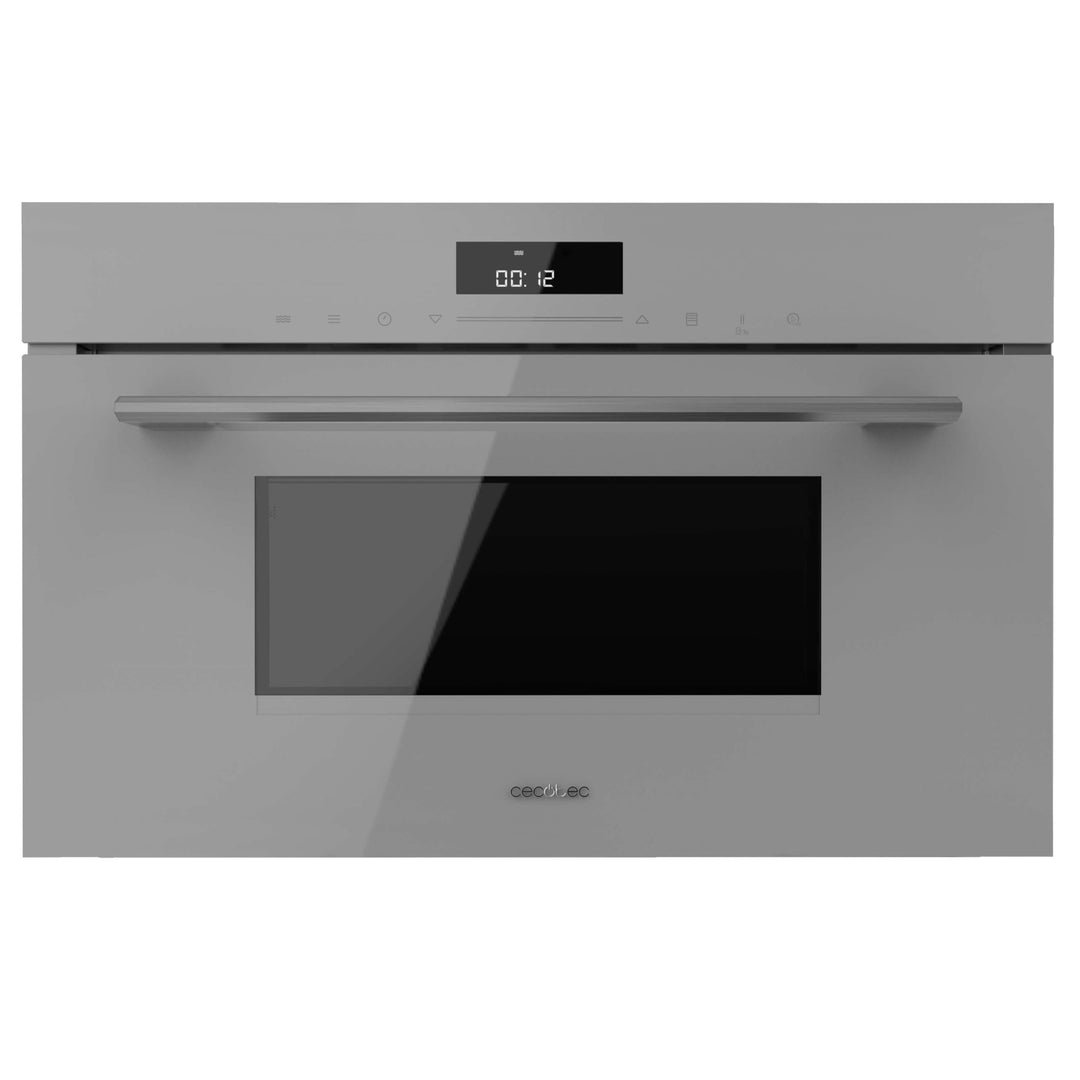 Cecotec Backofen für Mikrowelle, 60 x 45 cm, Bolero Hexa MW703800, Glas, Grau, 1450 W, 34 l Kapazitä