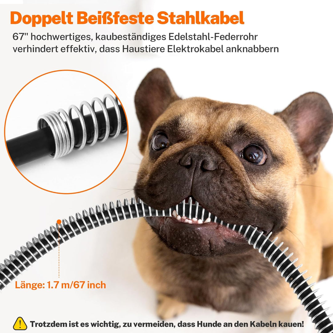 Toozey Outdoor Heizdecke Haustier mit Wasserdicht Abdeckung und Kaubeständigem Kabel, Automatische T